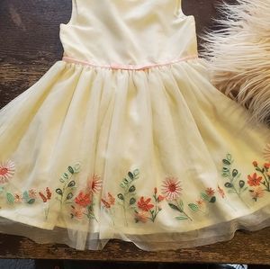 Carters of white floral dress